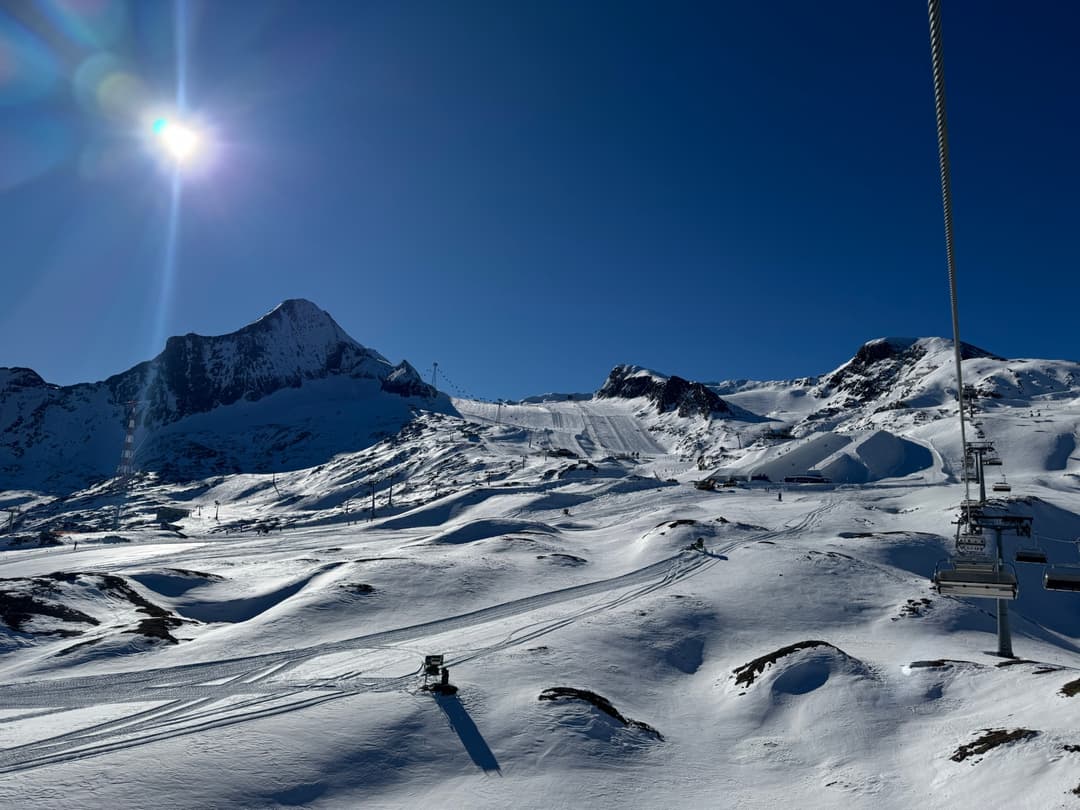 Glacier Skiing